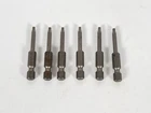 6 Wiha Torx Insert Bits 7015 Trx 10X50 Used. Price: $15.00.