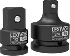 Lexivon 1/2" & 3/4" Impact Socket Adapter, 2-PIECE Set New. Price: $28.84.