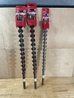 Milwaukee Sds-max Heavy Duty 4-CUTTER Concrete Carbide Drill Bits New Open. Price: $197.99.