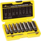 Topec 10-PIECE Spiral Type Deep Bolt Extractor Set, Spark Plug 10PCS New. Price: $52.40.