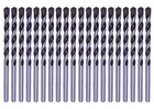 20PCS Masonry Drill Bits 1/4" Carbide Tipped Black/white Stone Bricks Concrete New. Price: $25.21.