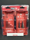 Milwaukee 48-89-9222 10 Piece Jam-free & Step Drill Bit Set New. Price: $39.95.