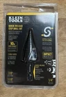 Klein Tools QRST11 Quick-release Step Drill Spiral Flute 7/8 1-1/8-INCH New. Price: $45.00.