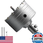 Grixlen 4-1/8 Inch 105MM Concrete Hole Saw With Sds Plus Shank Connecting Rod, New. Price: $66.07.