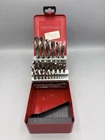 Snap-on DBM125C 25-PIECE Steel Drill Bit Set 1MM-13MM W/ Metal Case *pre Owned* Used. Price: $159.99.
