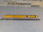 Dewalt DW5722 By 17" 22" Germany Cutter Spline Rotary Hammer Bit Used. Price: $21.75.
