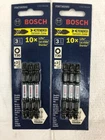 Bosch Insert Bits 3-PACK 2.5 1/4-IN Shank Torx ITDET302503 Lot Of 6 New. Price: $18.99.