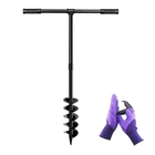 Longrun Hand Drill Auger Post Hole Digger Manual Garden Digging Bit New. Price: $83.74.