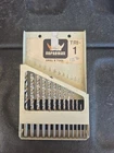 Norseman 13PC Drill Bit Set Jobber Lengths 1/16-1/4 Made In Usa TRI-1 Used. Price: $29.99.