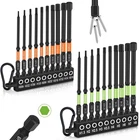 Allen Wrench Drill Bit Set For Impact Drivers, 20PCS Hex (metric&sae), 4 New. Price: $18.49.