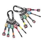 Geinxurn 20PC Quickchange 1/4" Hex Holder Keychain, Nut & 3" Impact Bits New. Price: $33.74.