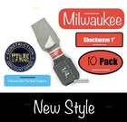 Pack Milwaukee Shockwave Impact Duty In. X 1/4 SL#10 Slotted Insert Bit New. Price: $9.99.