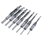 7PCS Woodworking Square Hole Drill Mortise Chisel Set For Mortising New. Price: $29.99.