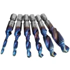 Mesee Pieces Hss Tap Drill Bit Set M3, M4, M5, M6, M8, M10, Blue New. Price: $15.05.