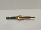 Champion 1/8" 1/2" Shank Multi-step Drill MSD-HEX-1 Used. Price: $19.95.