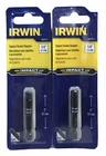 2 Pack Irwin Impact Socket Adaptor 1/4 X Performance SERIES(N1) New. Price: $9.99.