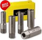 5-PIECE Spiral Deep Extractor Set Spark Plug Bolt Stud Pipe Removal Tool Us New. Price: $38.79.