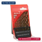 Becollo (1/16"-1/4") Cobalt Drill Bit Set, M35 Jobber Length 13PCS.SET New. Price: $12.22.