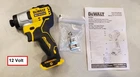 Dewalt DCF801B Xtreme Max 1/4" Impact Driver. Bare 2024 Volt Tool Only. Open. Price: $52.98.