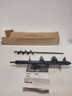K-brands Garden Auger Drill Bit For Planting 2 Pack 1.6" & 3.5" X 16" Set Open. Price: $29.99.