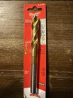 Milwaukee 48-89-4634 9/16 In. Titanium Silver And Deming Bit. New. Price: $16.00.