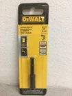 Dewalt DW5572 1/4"X 2-1/4"L Diamond Tipped Tile Drill Bit Straight Shank Pc New. Price: $19.54.