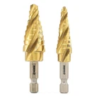 Neiko 10172A Step Drill Bit Set 4-FLUTE Spiral-grooved New. Price: $29.09.