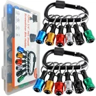 Bit Holders 1/4 Inch Hex Shank Quick Release Extension 12 Pack New. Price: $18.04.
