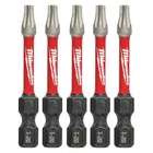 Milwaukee Tool 48-32-4684 In. Torx T20 Shockwave Impact Duty Power Bit (5 Pk) New. Price: $9.97.