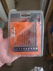 Black & Decker Drill Bit Set 10PC New. Price: $10.98.