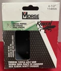Morse Tools MHST72 131728 4-1/2" 114MM Carbide Tipped Hole Saw Usa Open. Price: $29.99.