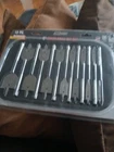 Tool Shop 13PC 6 Spade Drill Bit Set W/storage Roll: 1/4" Quick Change Shank New. Price: $13.99.