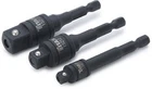Titan 3PC Locking Impact Socket Adapters 1/4" Hex To 1/4, 3/8 & 1/2" Sq Dr 15210 New. Price: $30.35.