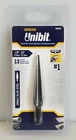 Irwin 10231CB #1 Unibit Step Drill Bit, 1/8" - 1/2", Speed Point Cobalt Usa New. Price: $19.85.