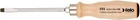 Felo Slotted-screwdriver With Wooden Handle Continuous Blade New. Price: $8.62.