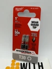 Milwaukee 48-32-4437 Shockwave 1 In. T30 Impact Bit 2PK New. Price: $12.95.