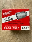 Milwaukee 49-57-2370 Steel Hawg 2-3/8 In. Dia. Deep Threaded Shank Cutter New. Price: $88.88.