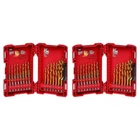 Shockwave Impact Duty Titanium Drill Bit Set (46-PIECE) New. Price: $94.97.