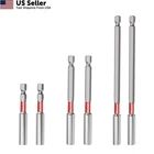 Columpro 6PCS Magnetic Impact Bit HOLDER,1/4" Hex Shank S2 Steel New. Price: $23.16.