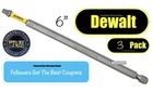 Dewalt Maxfit Ultra 6IN T25 Torx 3 Piece Bit Set Impact Ready 6" New. Price: $15.97.
