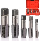 5 Piece Npt Thread Forming Taps, Pipe Set, High-speed Steel Drill Bits New. Price: $26.99.