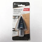 Southwire Step Bit, Dbl Straight-flute, 1/4" To 1-3/8" SB1/4-1-3/8 New. Price: $35.00.