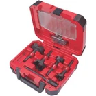 (1)-MILWAUKEE Switchblade Best High-performance Self-feed Wood Bit Set (5-PC) New. Price: $247.32.