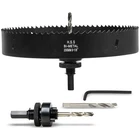 Vikiton 8-1/8 Inch Hole Saw With Arbor For Metal Wood Plastic, 8.1 Bi-meta... New. Price: $42.94.
