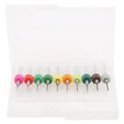 10PCS Micro Orifice Drill Set Mini Hand Pieces Tungsten Stee New. Price: $12.82.