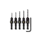 Make It Snappy 5/64 3/32 7/64 1/8 9/64 Steel Countersink Set Pc 40030 New. Price: $32.95.