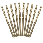 10-PIECE M35 Cobalt Drill Bits, Laicky 1/8 In Hss 135 Degree Split... New. Price: $11.45.