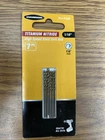 Warrior 61549 1/16 Titanium High Speed Steel Drill Bit Set 7 Pc New. Price: $22.99.