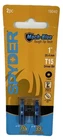 Spyder 19040 Mach-blue 1/4 T15 T-drive Impact Driver Bit 2 Piece New. Price: $5.49.