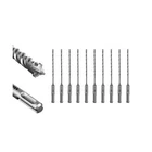 Sali 10 Pcs 5/32"*6" Sds Plus Rotary Hammer Drill Bit Concrete Kit ... New. Price: $33.95.